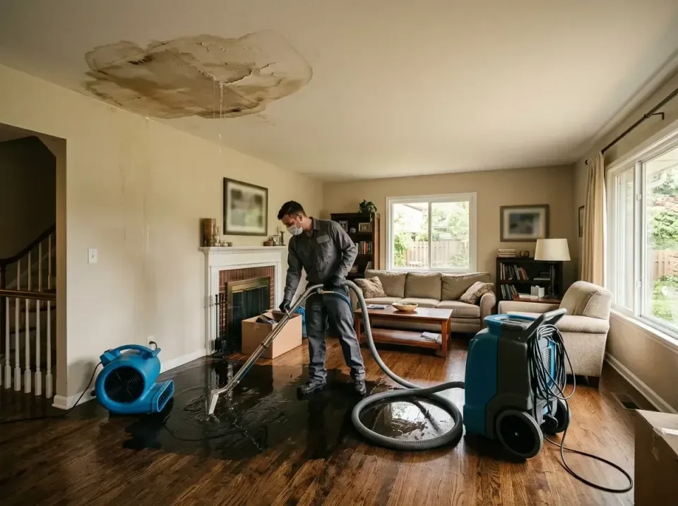 attic-pipe-burst-ceiling-drip-008 — frequently asked questions, Water Damage Restoration & Carpet Care in Wolf Lake, MI